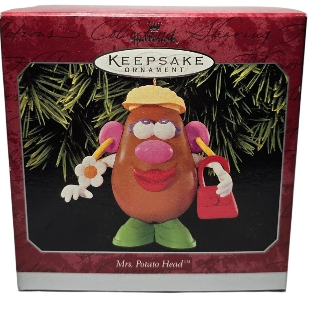 Hallmark Keepsake Mrs. Potato Head Christmas Tree Ornament 1998 NEW!